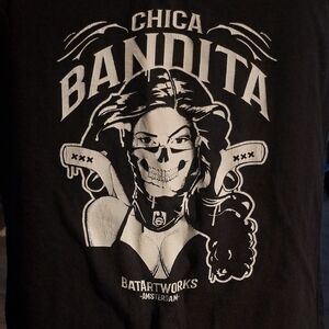Fruit of the Loom Black Chica Bandita Tee